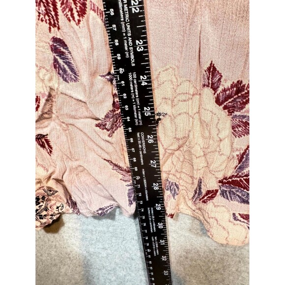 Knox Rose Cardigan Sweater Women's XL Multicolor Floral 100% Rayon Open Front - Picture 11 of 11